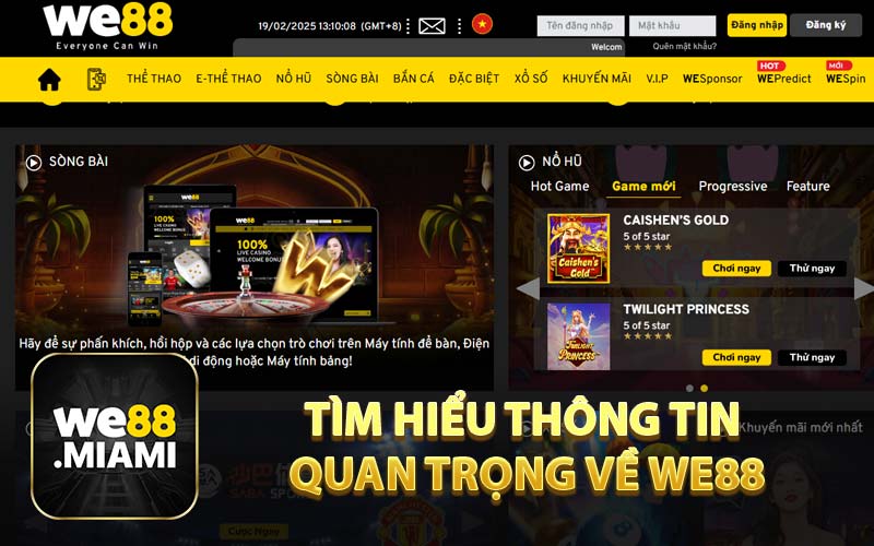 Tìm Hiểu Thông Tin Quan Trọng Về WE88