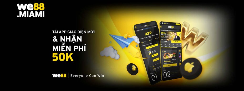 Tải app we88 nhận tiền miễn phí